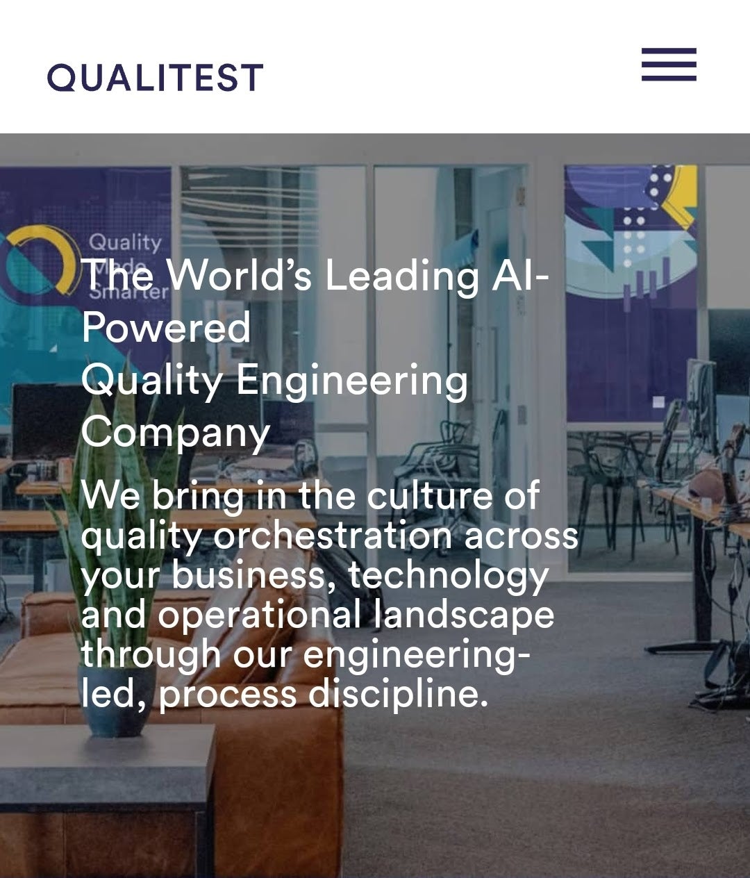 QualiTest Group Homepage